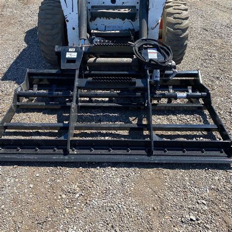 skid steer planer scarifier|virnig skid steer land leveler.